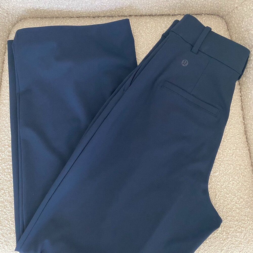 Lululemon Daydrift High-Rise Wide-Leg Trouser Short Navy Size XS